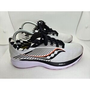 Saucony Guide 14 Shoes Womens 9 White Reverie Road Running Athletic Gym Sneakers